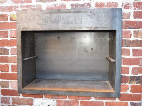 steel firebox for fireplace